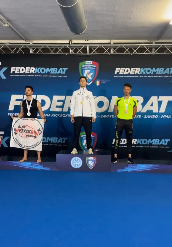 Sul podio ai campionati italiani FederKombat